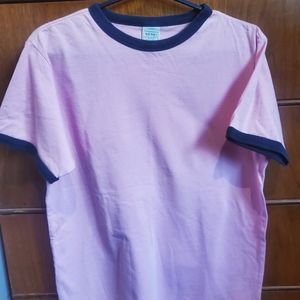 Pink Ringer Tee